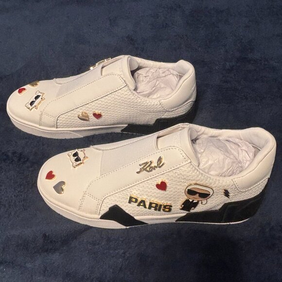 Karl Lagerfeld Slip on Sneakers - Picture 2 of 4